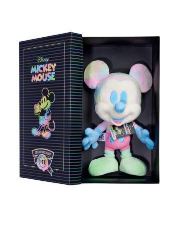 Simba 6315870310 Disney Tie Dye Mickey Mouse - November Edition Amazon Exclusive 35 cm Plush Figure in Gift Box Special Limited Edition Collectible Soft Toy Suitable for Children from Birth 11th November