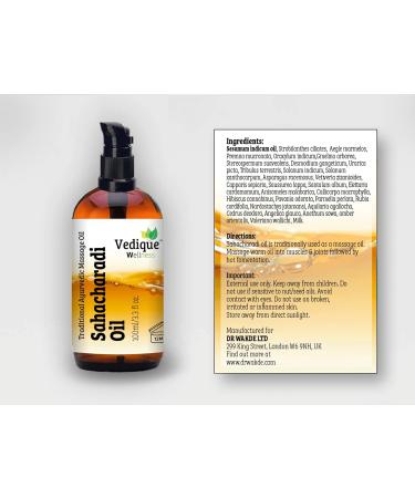 Vedique Remedies Saucharadi Oil - 500ml | 30+ Ayurvedic Herbs | Classic Muscle & Joint Massage Oil | Revitalizing & Vata Balancing | All-Natural - Buy Online on GoSupps.com