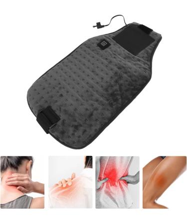 USB Heated Waist Wrap - Adjustable Temperature Heating Pad for Fast Relief | Foldable & Portable | Ideal for Office Use (Dark Gray) - Buy Online on GoSupps.com