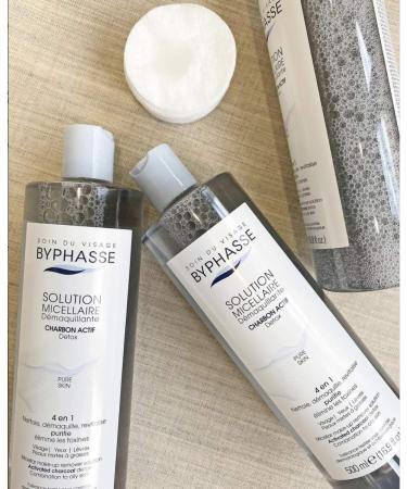 Byphasse Micellar Water with Activated Carbon for Oily Skin - Unisex - 500 ml | International Shipping Available - Buy Online on GoSupps.com