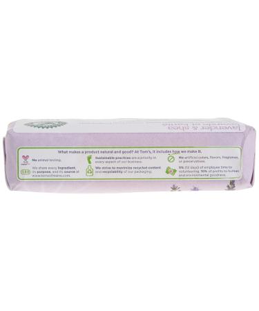 Tom's of Maine Lavender & Shea Natural Beauty Bar Soap - 5 oz | Raw Shea Butter | Eco-Friendly & Cruelty-Free - Buy Online on GoSupps.com
