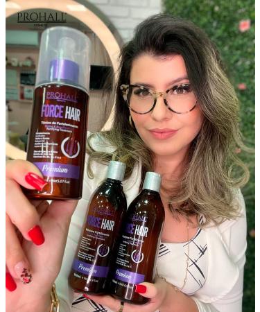 Prohall Cosmetic Force Hair Tonic - Hair Growth & Texturizing Spray for Damaged Hair - Glossing Tonic for Men & Women - Thickening Spray (5.07 Fl. oz - Buy Online on GoSupps.com