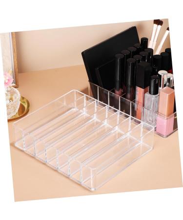 PRETYZOOM 2pcs Stand Case Divided Eyeshadow Display Makeup Storage Clear Holder Desktop Dresser Palette - Buy Online on GoSupps.com