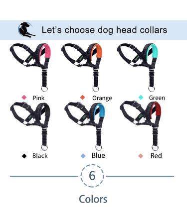 ILEPARK Dog Halver with Seat Belt - Adjustable Head Dishes to Stop Pulling - Easy Control for Dogs (Medium Green) - International Shipping - Buy Online on GoSupps.com