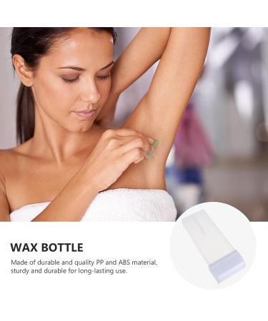 Frcolor 1 Piece Clear Outdoor Hair Storage Bottle - Perfect for Wax & Depilation | Plastic Container for Home Use - Buy Online on GoSupps.com