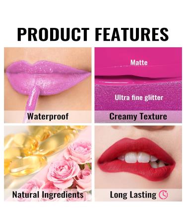 Oulac Liquid Matte Lipstick - Naked Peach | Long-Lasting Vegan Gluten-Free Intensive Color Precise Applicator 4.5ml (M11) - Buy Online on GoSupps.com