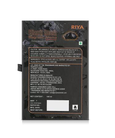 Perfum.e for Men | Eau De Parfum with Long Lasting Fragrance | Citrus Aromatic & Woody Scent | Fragrance Spray | Black Diamond 100 ml - Buy Online on GoSupps.com