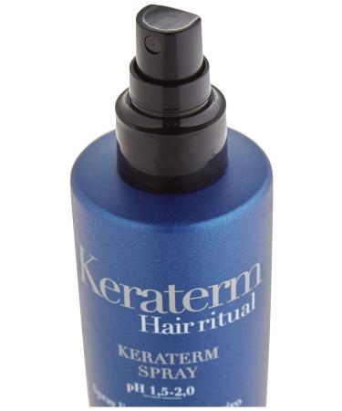 Fanola Keraterm Hair Ritual Smoothing Spray 6.76 oz - Thermal-Active Formula - Buy Online on GoSupps.com