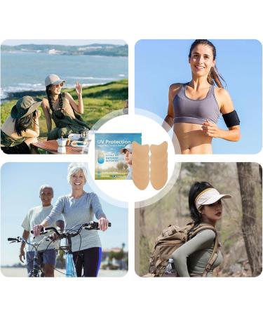 5 Pairs Face Cream Patch Golf Sun Face Patch Clear comfortable UV face patches outdoor sun protection golf patches for enhanced outdoor activities - Buy Online on GoSupps.com