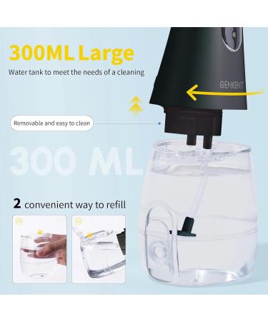 Water Flosser for Teeth - Cordless Dental Flosser with 3 Modes & 5 Tips | Rechargeable & Portable - Best for Oral Care - Buy Online on GoSupps.com