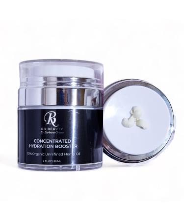 Concentrated Hydration Booster - 10% Organic Hemp Oil. Facial Moisturizer for softer smoother and hydrated skin.