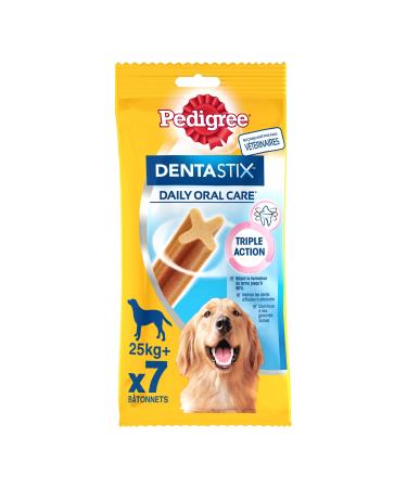 Pedigree Dentastix Daily Oral Care-Large Dog Causticks-For good oral hygiene-10 packs with 7 chicken 270 g (10 pack)