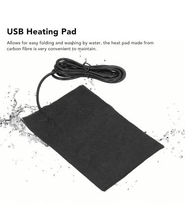 Premium USB Heating Pad - 60 Temperature Settings | Quick Heat Folding Cloth | Ideal for Pain Relief | DC 5V Heating Plates - Buy Online on GoSupps.com