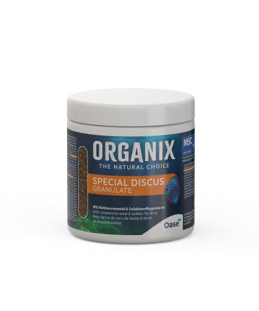 OASE ORGANIX Discus Special Granulate 250 ML - Aquarium Food for Discus for Stress-Free Feeding Different Descent Behavior