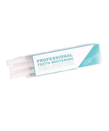 3 Professional Teeth Whitening Pens Box with 2 Carbamide Peroxide Tooth whitening Gel 1 Remineralization Made in USA (35% Whitening Gel)