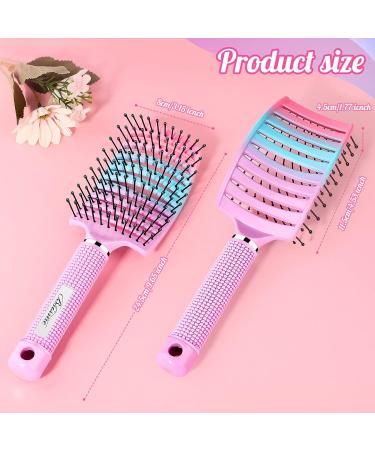 Curved Vented Hair Brush for Faster Blow-Drying - Professional Styling Brush for Women & Men  Ideal for Wet or Dry Hair - Buy Online on GoSupps.com