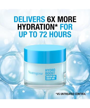 Neutrogena Hydro Boost Water Gel Moisturiser 50ml - Hydrating Facial Moisturizer - Buy Online on GoSupps.com