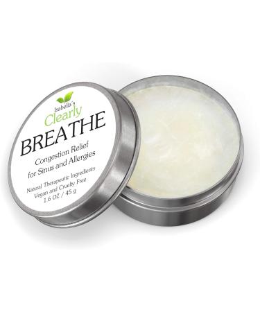 Clearly Breathe: Natural Constipation Sinus & Allergy Relief | Aromatherapy Blend with Peppermint Eucalyptus & Chamomile - Buy Online on GoSupps.com