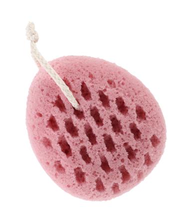 Anneome Shower Balls Body Bath Ball Sponge Bathroom Shower Loofah Bath Shower Loofah Bath Sponges for Shower Women Loofah Scrub Shower Sponge Child Clean Polyurethane Travel Size Pink