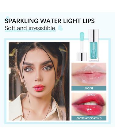 Prreal Tinted Lip Oil - Hydrating Plumping Gloss for Dry Lips (Blue) - Buy Online on GoSupps.com