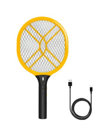 Faicuk Handheld Bug Zapper Racket Rechargeable Fly Swatter Fly Zapper (1 Pack)