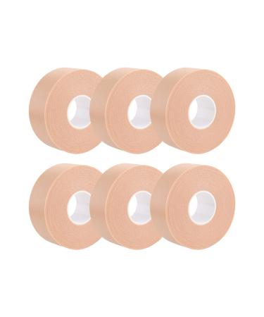 6 Rolls Callus Cushion Adhesive Foam Heel Foot Pad Protect Skin from Rubbing Shoes  Soft Blister Prevention Moleskin Pads for Feet  Toes  Heel or Side of Foot