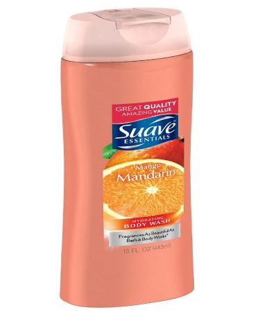 Suave Naturals Mango Mandarin Body Wash 18 oz