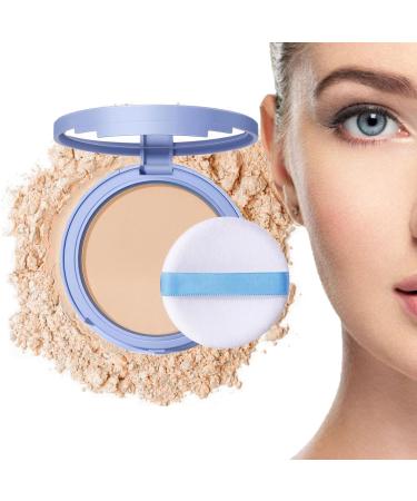 LXCJZY Matte Wet and Dry Powder Matte Perfection Pressed Powder Lasting Waterproof Makeup Pressed Powder Waterproof Long Lasting Finishing Powder Oil Control Face Pressed Powder (01 10g) 01 10 g (Pack of 1)