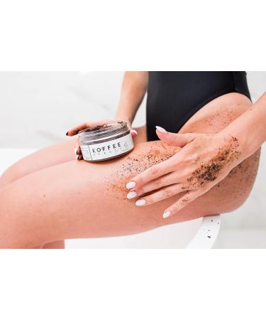 Koffee Beauty Original Coffee Scrub - Exfoliating Body And Face Scrub - Polish And Smooth Skin With Ease - Invigorate Senses With Original Fragrance Formula - For Naturally Radiant Skin - 4 Oz - Buy Online on GoSupps.com