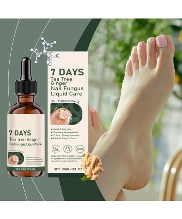 Nbzsmlkn Nature 7Days Treetea Ginger Nail 7Day Nail Repair & Strengthener 7 Days Ginger Nail Growth Serum & Cuticle Care Ginger Cuticle Oil 3 pieces - Buy Online on GoSupps.com