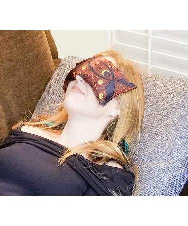 Luxurious Satin Eye Pillows for Cold/Hot Therapy - Flaxseed Filled (Unscented) - Buy Online on GoSupps.com
