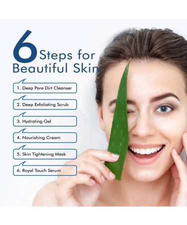 Nutriglow Natural's Advanced Pro Formula Skin Whitening Facial Kit for Skin Tone Correction 10Gmx6 Each Pack of 2 - Buy Online on GoSupps.com