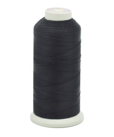 Mandala Crafts Tex 70 Bonded Nylon Thread for Sewing - 1500 YDs T70 Heavy  Duty Black Nylon Thread Size 69 210 D Upholstery Thread for Leather Jeans  Weaving