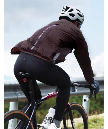 INBIKE Light Windproof Jacket - Reflective Breathable Cycling & Running Gear for Men & Women | Summer Sports Outdoor XXL Brown - Buy Online on GoSupps.com