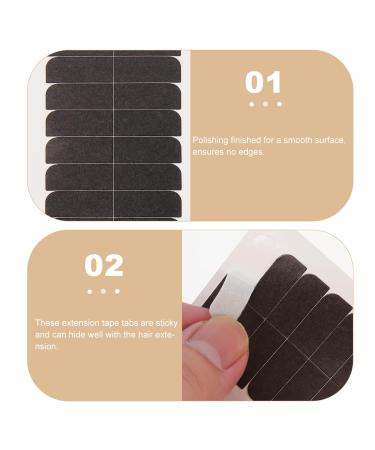 FOMIYES 10 Sheets Double-Sided Wig Tape - Waterproof Hair Extension Adhesive Stickers & Remover | Secure Your Wigs & Extensions - Buy Online on GoSupps.com