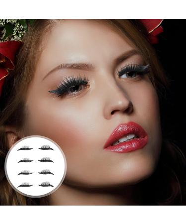POPETPOP 12 Pairs False Eyelashes Eye Makeup Sticker Stickers Stick on Liner and Lashes Eyelash Sticker Miss - Buy Online on GoSupps.com