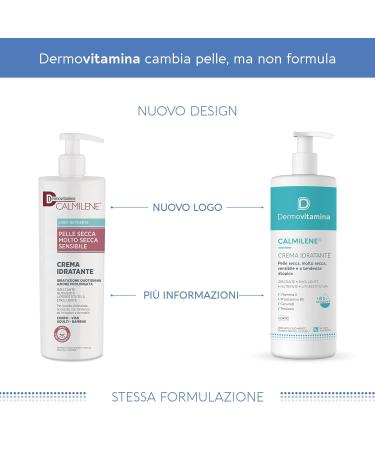 Dermovitamina Calmilene Crema - Soothing Skin Relief Cream for Dry & Sensitive Skin | International Shipping Available - Buy Online on GoSupps.com
