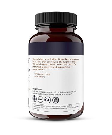 Ojio Amla Powder Extract - 3.53 oz (100 g) | Natural Superfood for Immune Boost & Skin Health - Buy Online on GoSupps.com