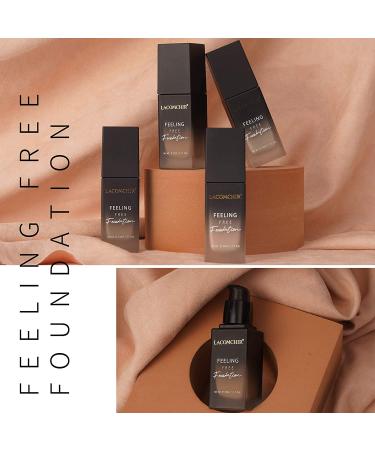 Lacomchir Feeling Free Foundation - Longwear Medium-Full Coverage Liquid Makeup 1.11fl. oz (Light) - Buy Online on GoSupps.com