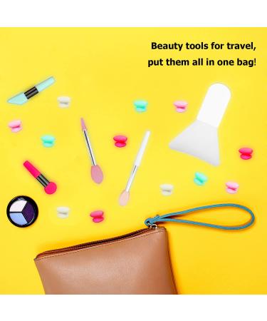 31 pcs Silicone Lip Brushes with Anti-lost Cover and EVA Bag - Beauty Makeup Tools Set - Buy Online on GoSupps.com