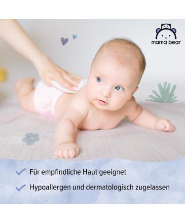 Amazon Mama Bear Sensitive Baby Wipes - Unscented 336 Count (6 Packs of 56) | Safe Gentle and Effective for Babies - Ship Internationally - Buy Online on GoSupps.com