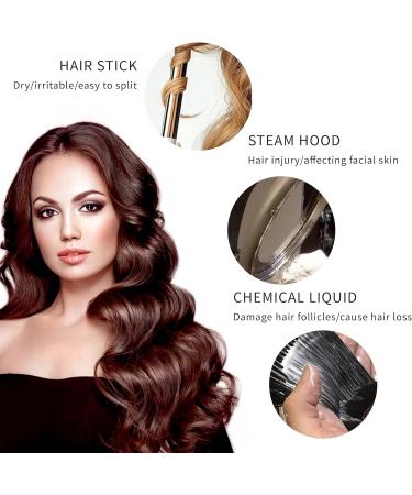 4pcs Hair Rollers Self Grip Sticky Hair Rollers Heatless Rollers for Hair Volume Salon Hairdressing Curlers Curling Tools (Black) - Buy Online on GoSupps.com