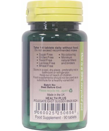 Health Plus Selenium 50g Mineral Supplement - 90 Tablets | Boost Immune System and Antioxidant Support - Buy Online on GoSupps.com