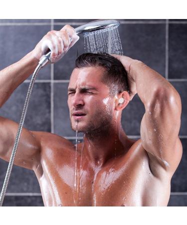 120 Waterproof Ear Covers for Shower & Swimming | Ear Stickers & Cotton Ear Plugs for Water Sports - Buy Online on GoSupps.com
