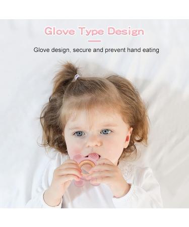 Airfish Baby Teething Ring - BPA-Free Silicone Teether for Newborns 3-12 Months | Soothes Gums & Eases Teething Pain - Buy Online on GoSupps.com