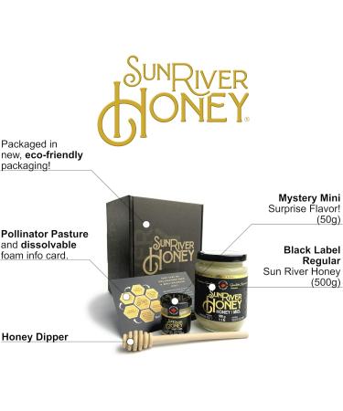Sun River Honey Flavoured Infusions (Black Label Regular Box Set (500g)) Black Label Regular 500 g (Pack of 1) - Buy Online on GoSupps.com