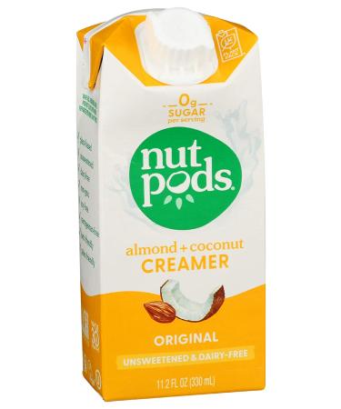 Nut Pods Dairy-Free Original Creamer - 11.2 fl oz | Plant-Based Coffee Creamer - Buy Online on GoSupps.com