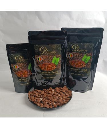 Legendary - it's all about beans married with Callebaut CALLETS MILK 500 gr - Original pastilles Belgian chocolate drops for fondue fountains couverture drinking cocoa and more Milk - Buy Online on GoSupps.com