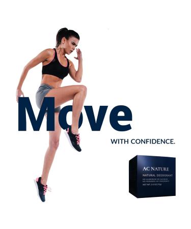 Organic Aluminum-Free Deodorant | 100% Natural Unscented Paraben-Free | All Day Odor Protection for Men & Women - 2.5 oz Pack - Buy Online on GoSupps.com