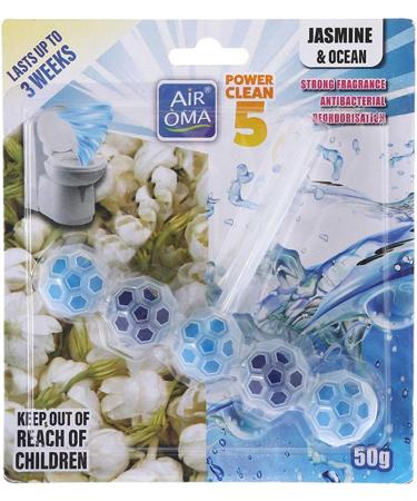 Shayu 5 in 1 Toilet Cleaner - Rimblock Hanger wit 4 Fresh Fragrances Hang Cleaning Ball Cleansing Foam Takes Away Dirt Quick Foaming Hanging Cleanser Odor Eliminator tablets 50g - Buy Online on GoSupps.com